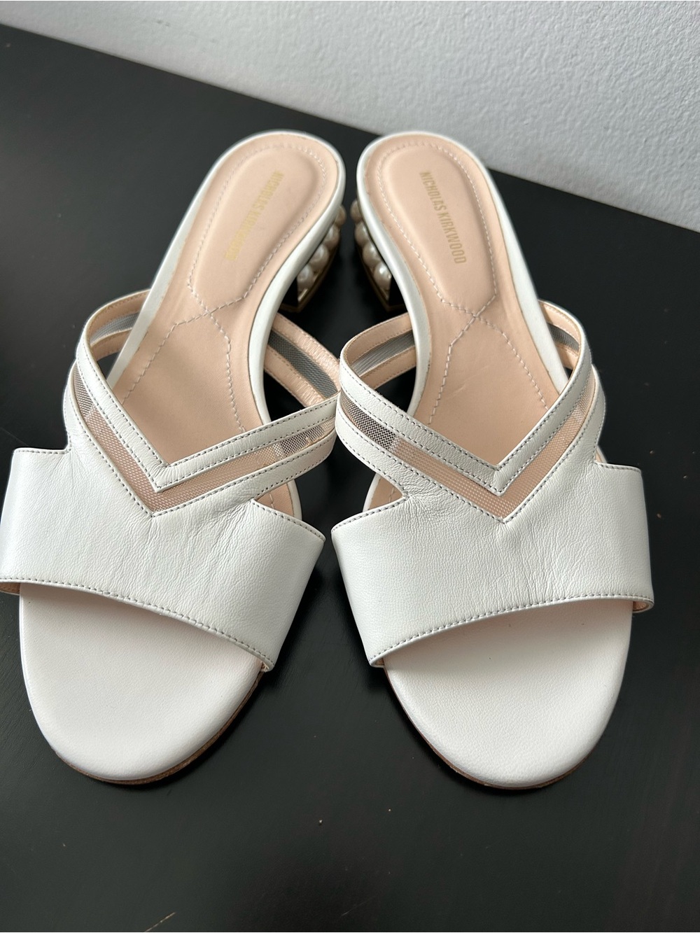 Nicholas Kirkwood Casati Nappa leather mules - Picture 5 of 14